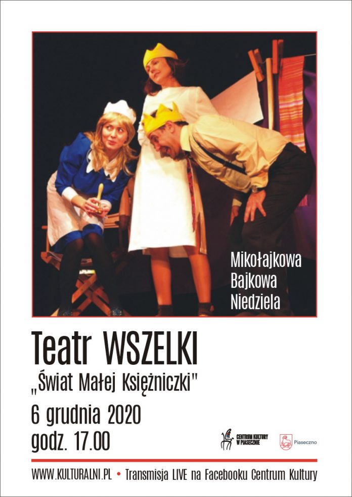 Plakat wydarzenia Mikołajkowa Bajkowa Niedziela online - Świat Małej Księżniczki