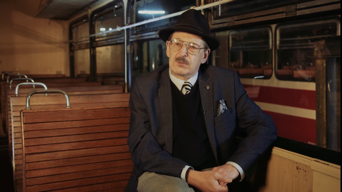 Kadr z filmu. Odzyskanie Niepodległości - piaseczyńskie ślady historii