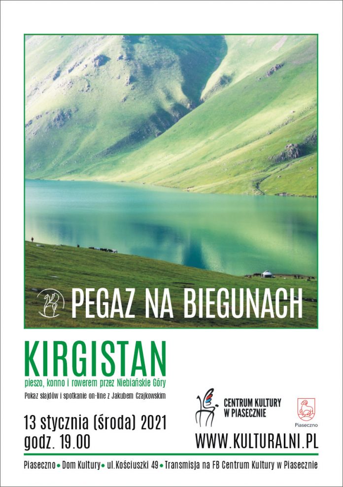 Plakat wydarzenia Kirgistan - pieszo, konno i rowerem przez Niebiańskie Góry - Pegaz na Biegunach