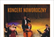 Plakat wydarzenia Trio Con Passione wraz z sopranistką Justyną Reczeniedi - koncert noworoczny w Piasecznie
