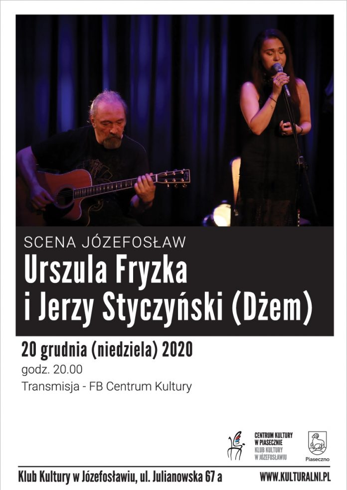 Plakat wydarzenia Urszula Fryzka i Jerzy Styczyński (Dżem) - Scena Józefosław koncert online