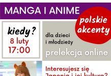 Polskie akcenty w mandze i anime - spotkanie online