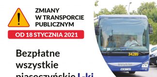 Linie tzw. prażmowskie bezpłatne od 18 stycznia dla posiadaczy Piaseczyńskiej Karty Mieszkańca.