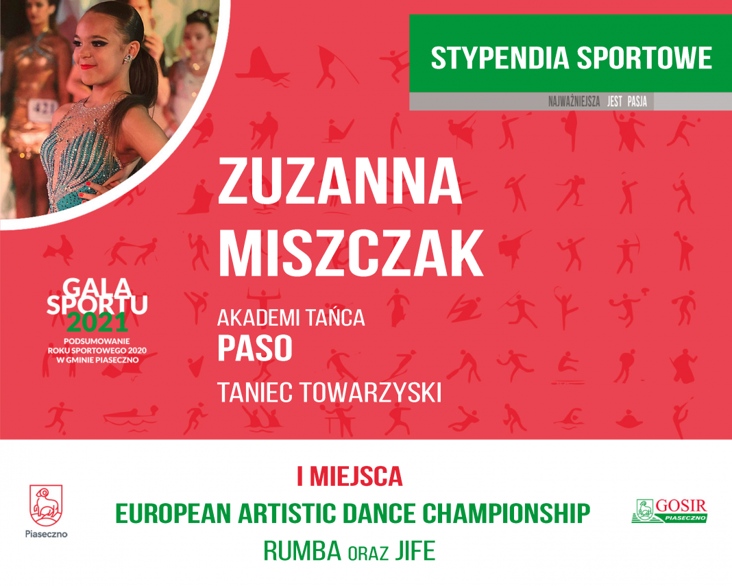 Zuzanna Miszczak Akademia Tańca PASO taniec