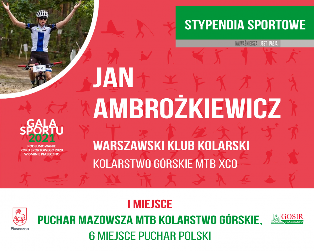 Jan Ambrożkiewicz Warszawski Klub Kolarski kolarstwo g&oacute;rskie MTB XCO