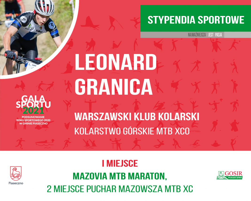 Leonard Granica Warszawski Klub Kolarski kolarstwo g&oacute;rskie MTB XCO