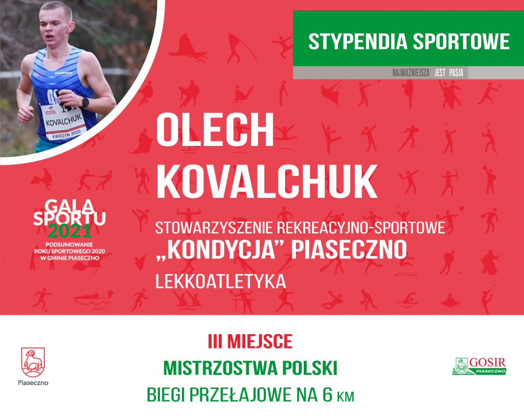 Olech Kovaluchuk Stowarzyszenie Rekreacyjno -Sportowe KONDYCJA lekkoatletyka