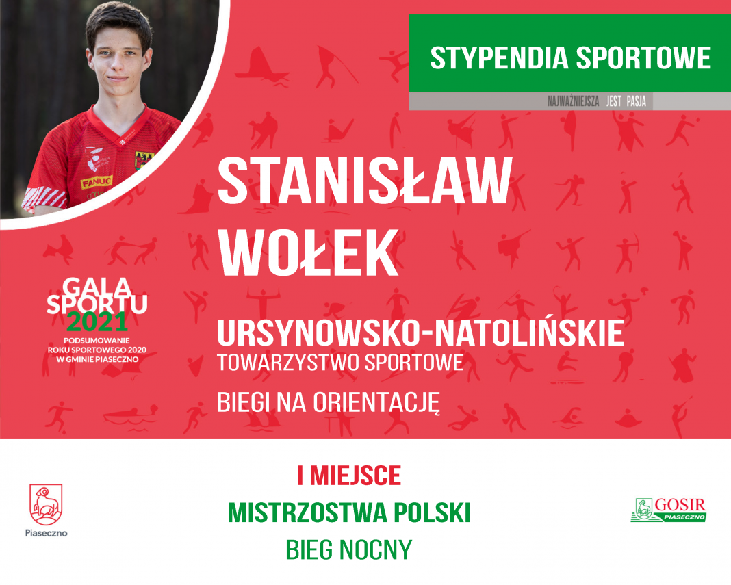Stanisław Wołek Ursynowsko - Natolińskie Towarzystwo Sportowe biegi na orientację