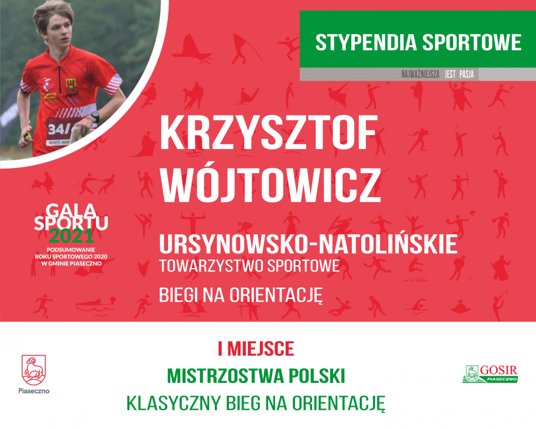 Krzysztof W&oacute;jtowicz Ursynowsko - Natolińskie Towarzystwo Sportowe biegi na orientację