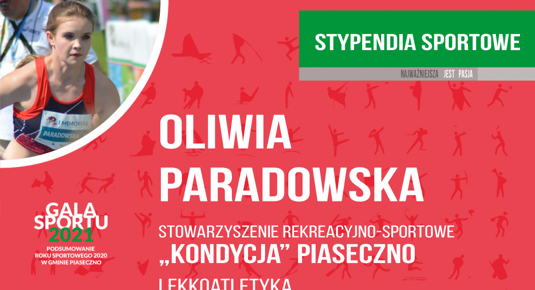 Oliwia Paradowska Stowarzyszenie Rekreacyjno - Sportowe KONDYCJA lekkoatletyka