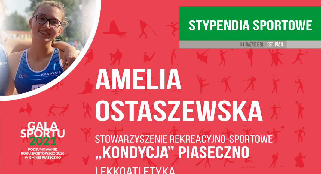 Amelia Ostaszewska Stowarzyszenie Rekreacyjno - Sportowe KONDYCJA lekkoatletyka