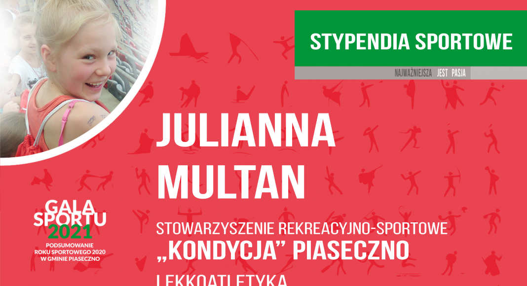 Julianna Multan Stowarzyszenie Rekreacyjno - Sportowe KONDYCJA lekkoatletyka