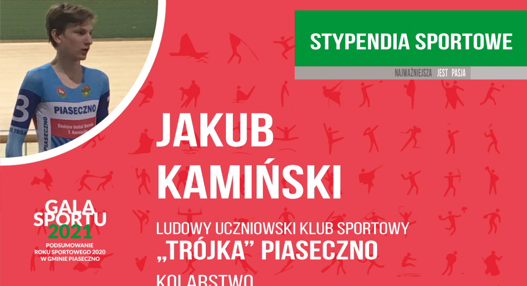 Jakub Kamiński Ludowy Uczniowski Klub Sportowy "Trójka" kolarstwo