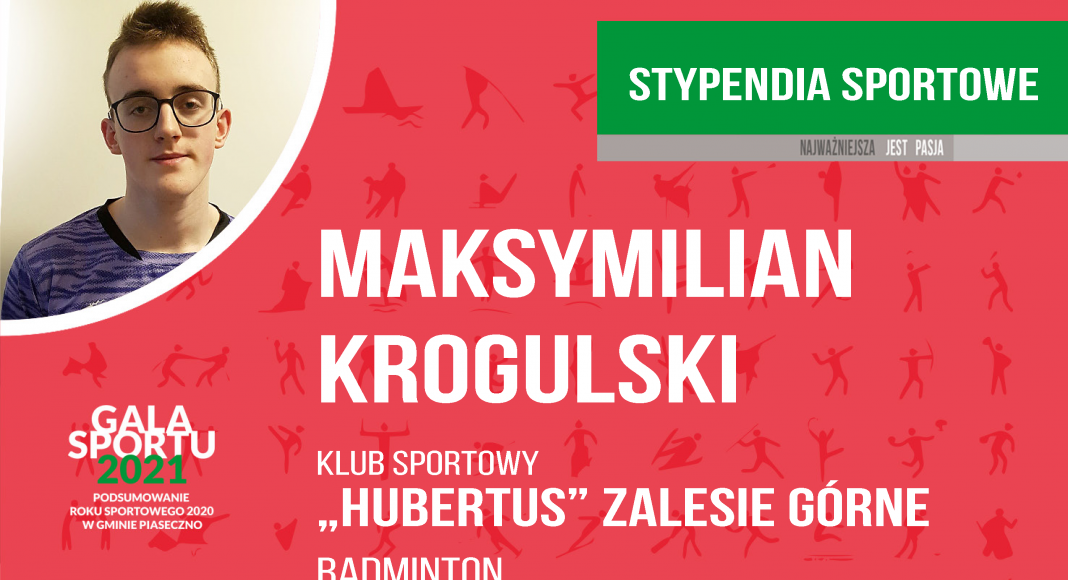 Maksymilian Krogulski Klub Sportowy Hubertus badminton