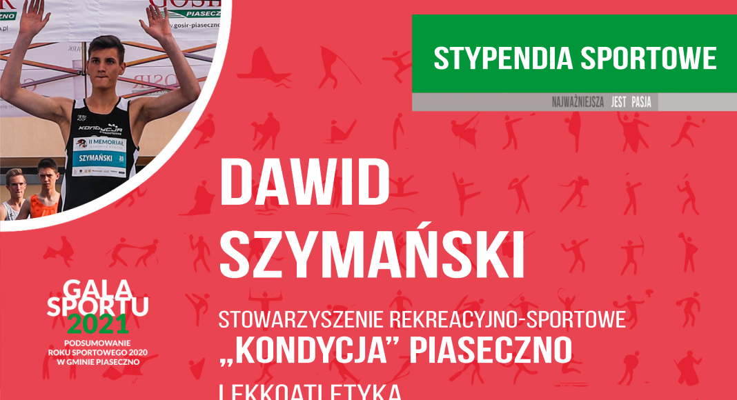 Dawid Szymański Stowarzyszenie Rekreacyjno - Sportowe KONDYCJA lekkoatletyka
