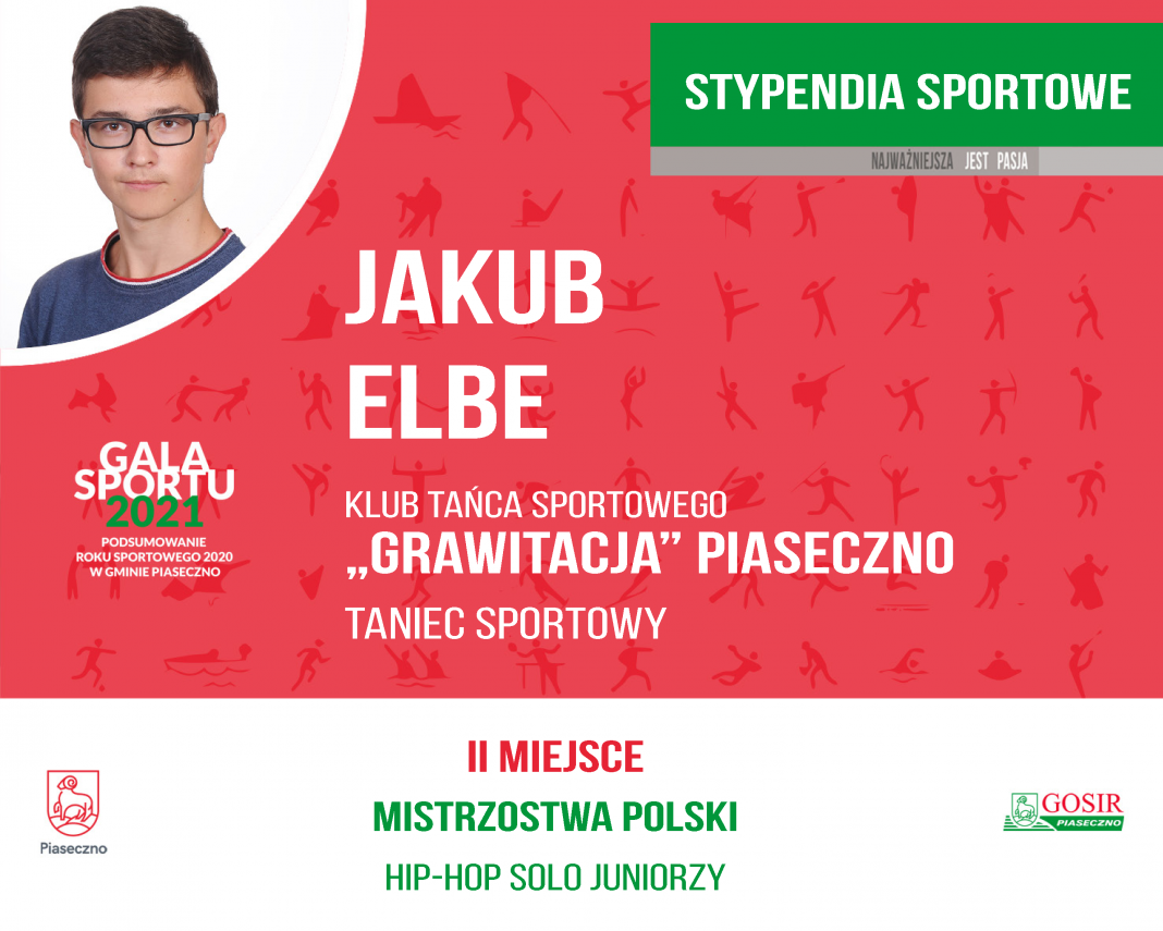 Jakub Elbe Klub Tańca Sportowego Grawitacja taniec sportowy