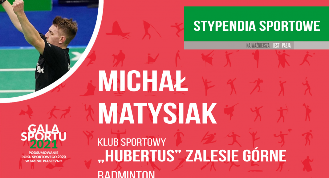 Michał Matysiak Klub Sportowy Hubertus badminton