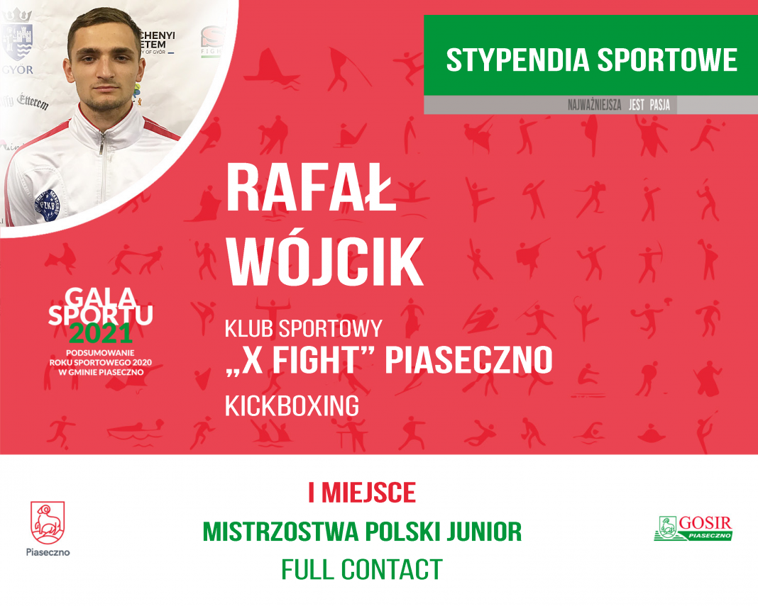 Rafał W&oacute;jcik Klub Sportowy "X FIGHT" kickboxing