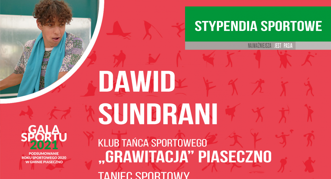Dawid Sundrani Klub Tańca Sportowego Grawitacja taniec sportowy