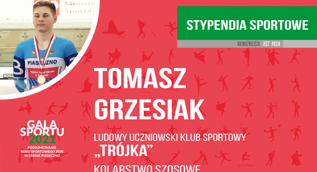 TOMASZ GRZESIAK Ludowy Uczniowski Klub Sportowy "Trójka" kolarstwo szosowe