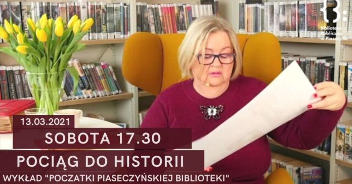 Wykład "Początki piaseczyńskiej biblioteki" już 13 marca 2021