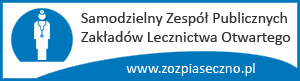 Banner Samodzielnego Zespołu Publicznych Zakładów Lecznictwa Otwartego w Piasecznie