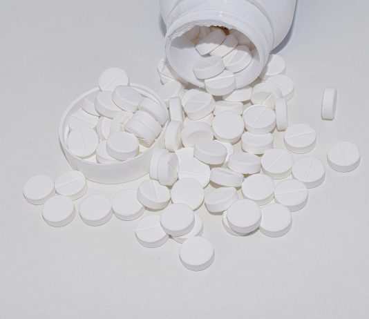 Białe tabletki