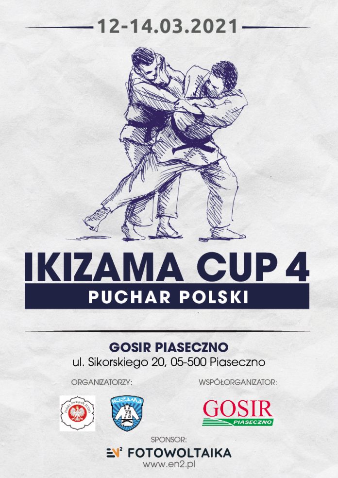 Plakat wydarzenia IKIZAMA JUDO CUP IV Puchar Polski w Piasecznie