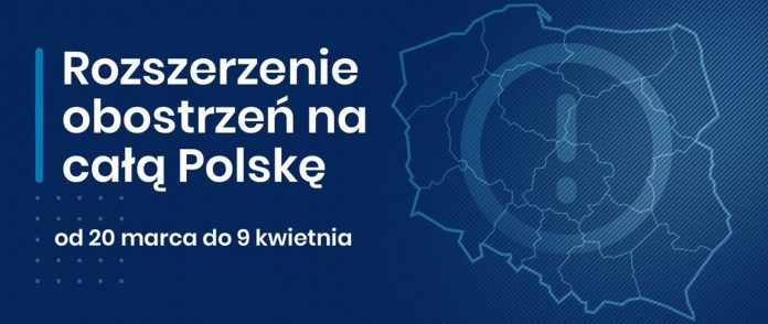 Ilustracja. Od 20 marca 2021 w całej Polsce obowiązują rozszerzone zasady bezpieczeństwa