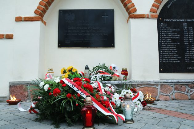 Ilustracja. Piaseczyńskie obchody Narodowego Dnia Pamięci Żołnierzy Wyklętych 2021