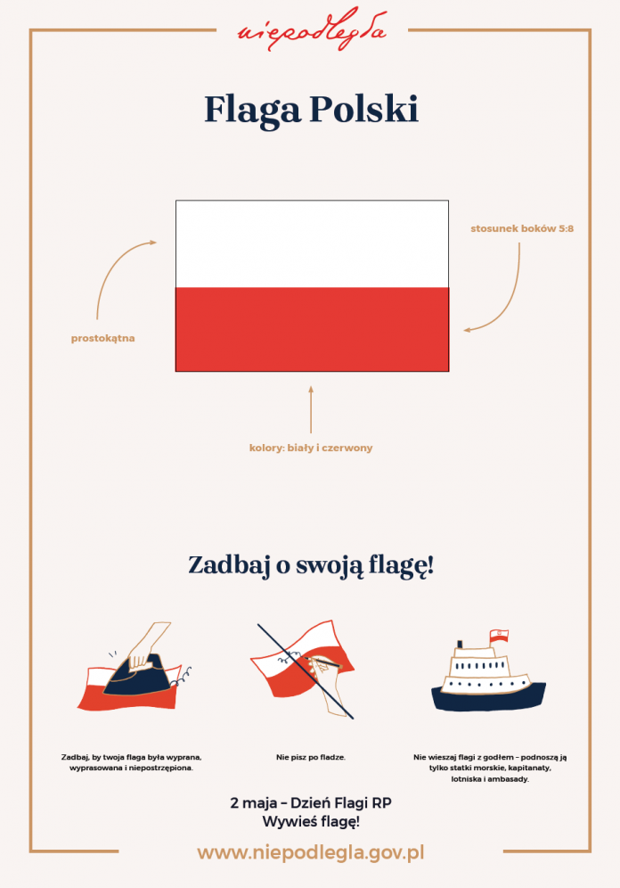Flaga Polski - jak o nią dbać