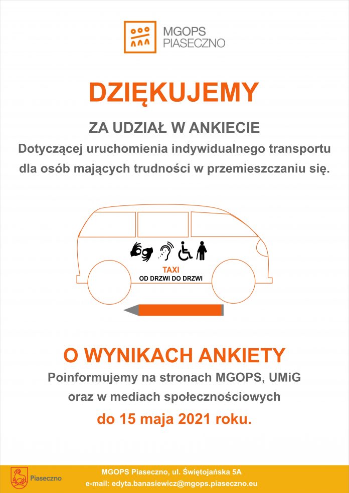 Ilustracja - dziękujemy za udział w ankiecie
