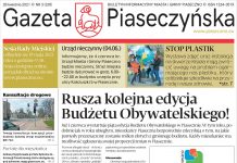 Ilustracja. Pierwsza strona Gazety Piaseczyńskiej nr 3/2021