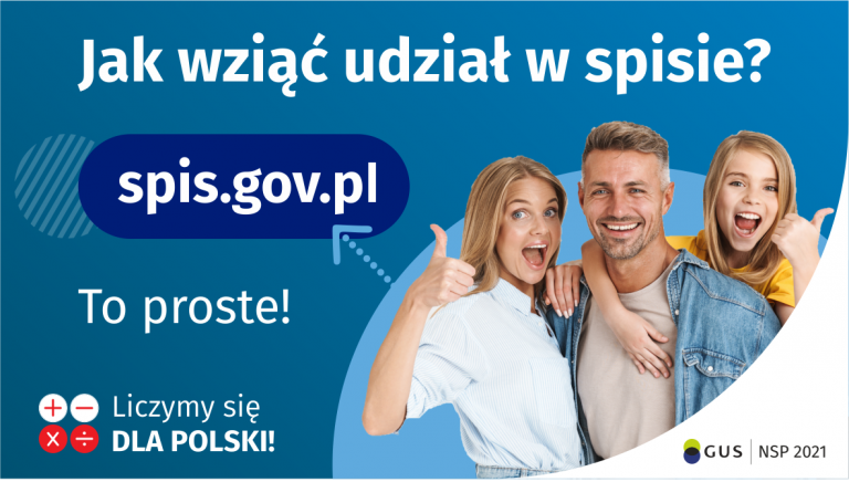 Jak wziąć udział w Narodowym Spisie Powszechnym 2021? | Oficjalna