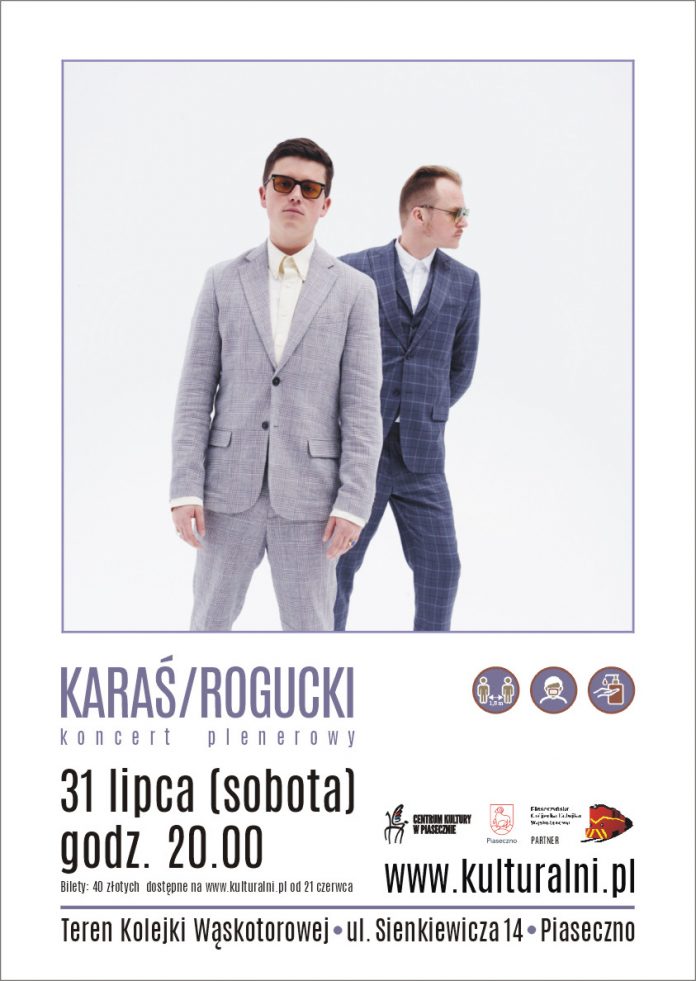KARAŚ - ROGUCKI - plakat koncertu