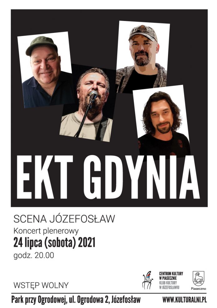 Koncert zespołu EKT GDYNIA - plakat