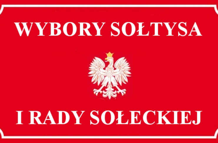 Tabliczka wybory Sołtysa i Rady Sołeckiej