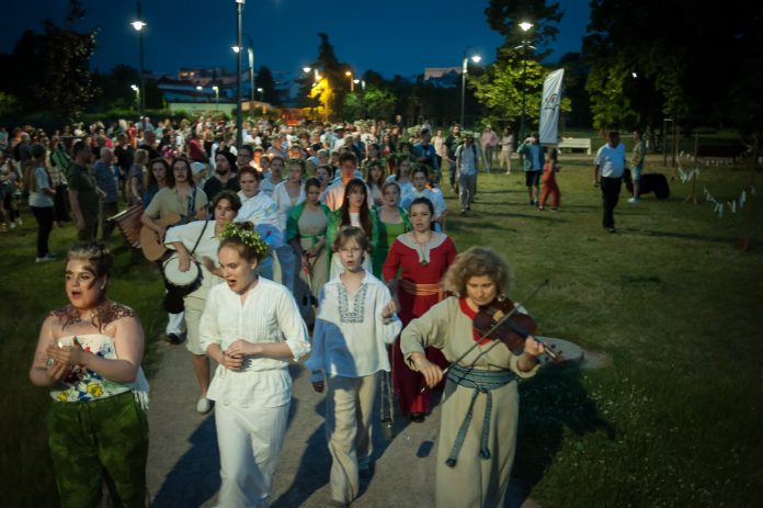 Noc Kupały w Piasecznie Ilustracja. Noc Kupały w Piasecznie