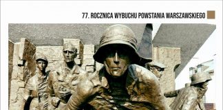 Plakat wydarzenia 77. Rocznica Wybuchu Powstania Warszawskiego