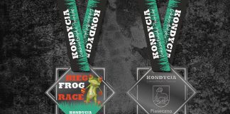 Medal Biegu Frog Race w Żabieńcu 2021