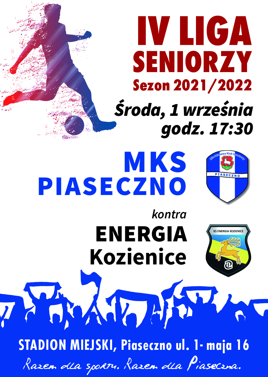Plakat wydarzenia Mecz MKS Piaseczno - Energia Kozienice