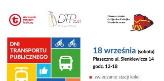 Ilustracja Dni Transportu Publicznego w Piasecznie 2021