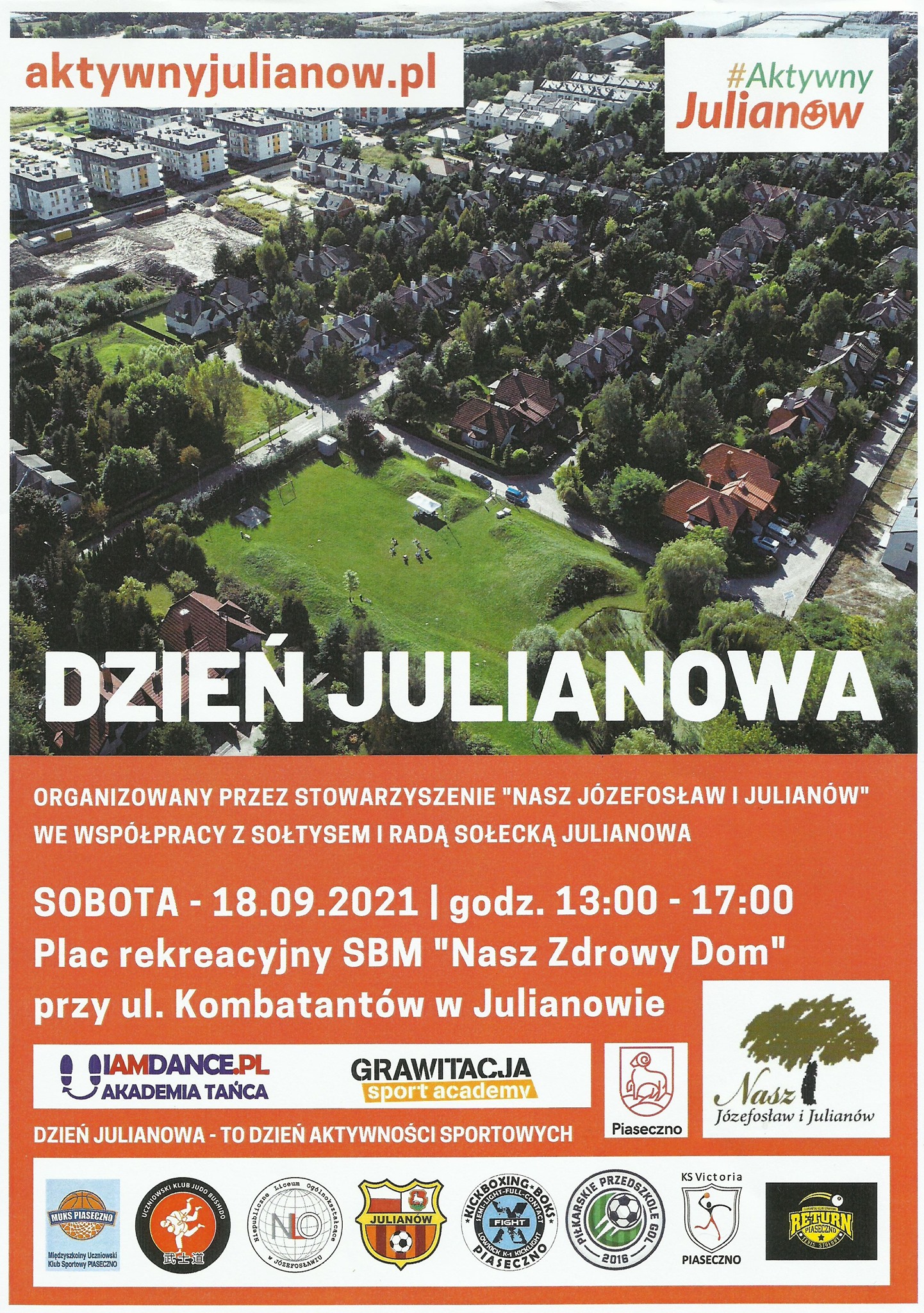 Plakat wydarzenia Dzień Julianowa 2021