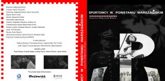 Film „Sportowcy w Powstaniu Warszawskim”. Na zdjęciu okładka filmu.