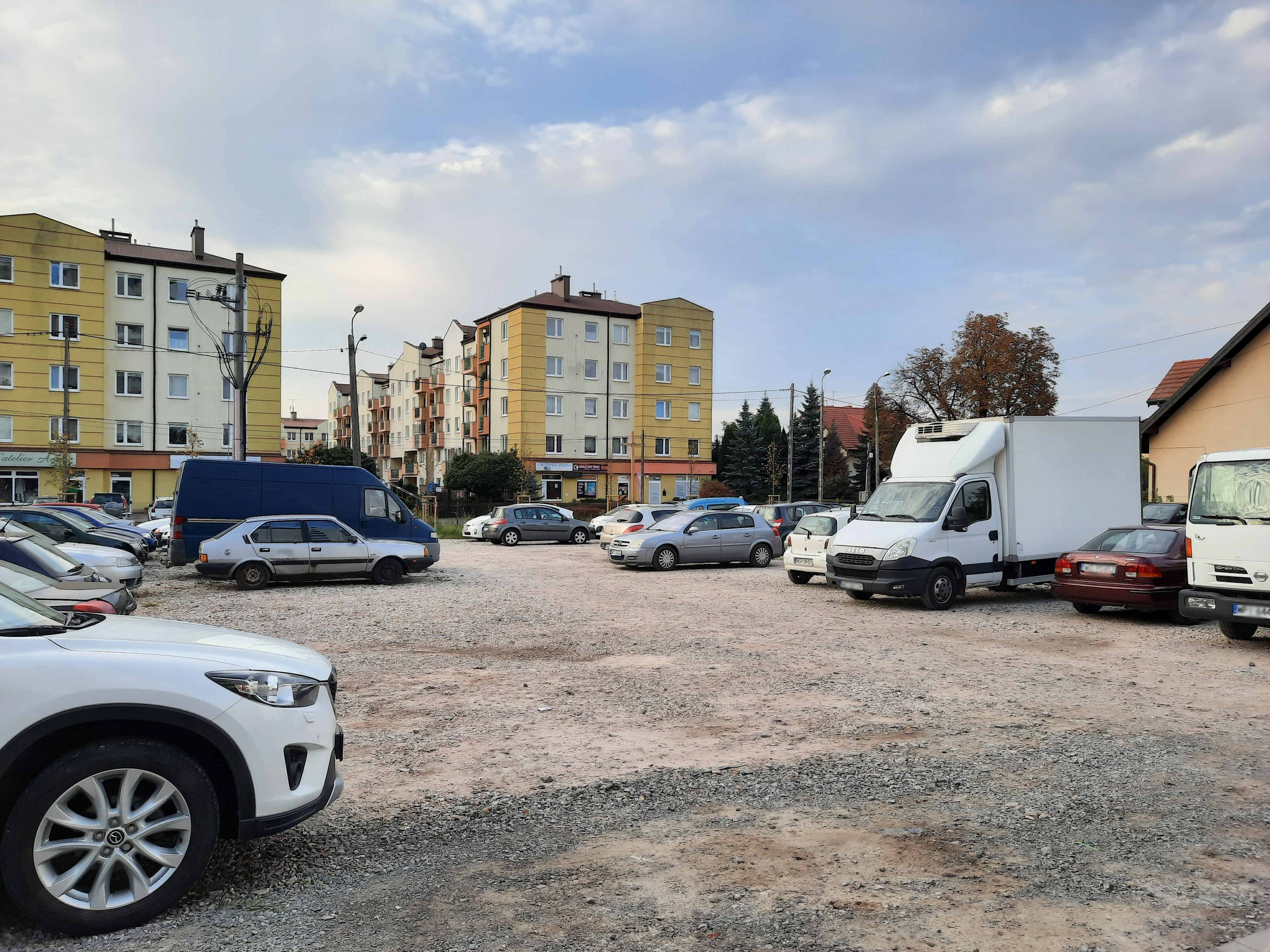 Rusza System Miejskich Parkingów Płatnych. Na zdjęciu parking przy ul. Jana Pawła II.