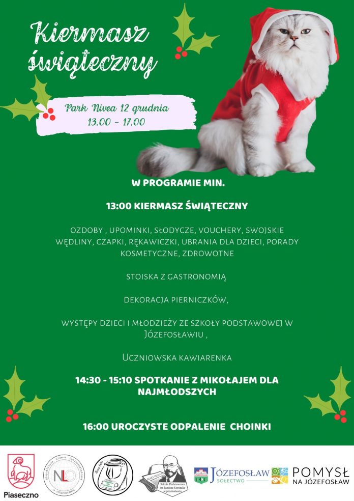 Plakat wydarzenia Kiermasz Świąteczny w Józefosławiu