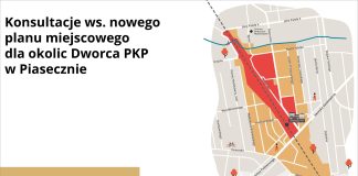 Raport z pierwszej części konsultacji ws. nowego planu miejscowego dla okolic Dworca PKP w Piasecznie