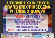 XXIV edycję turnieju Grand Prix Piaseczna