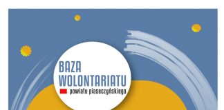 Plakat wydarzenia Zostań wolontariuszem Bazy Wolontariatu Powiatu Piaseczyńskiego