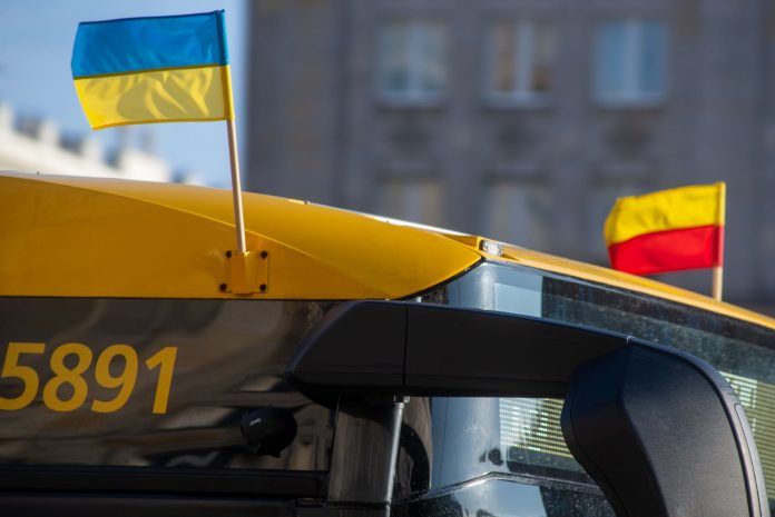 Bezpłatne przejazdy dla obywateli Ukrainy, foto R. Motyl, źródło WTP Warszawa